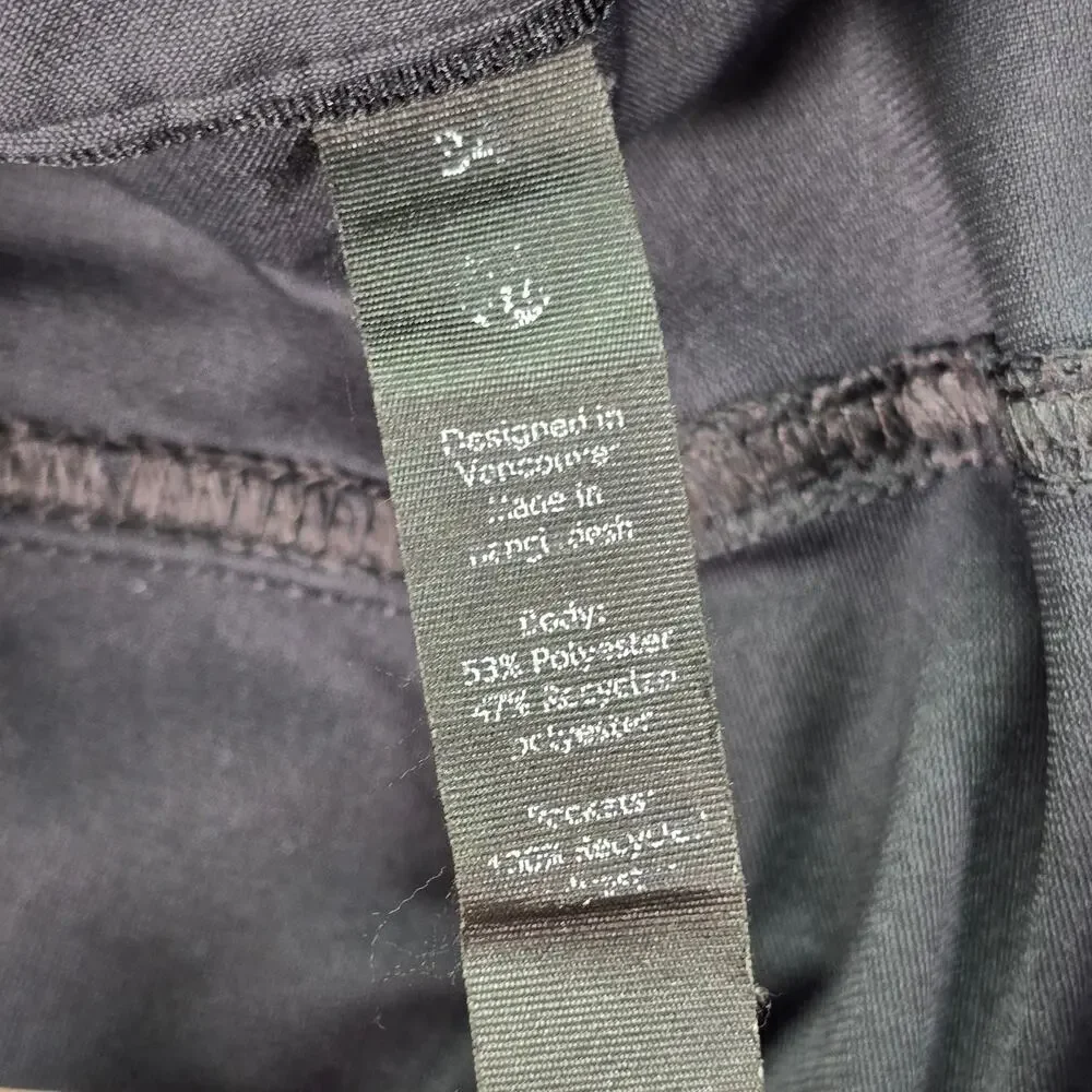 Lululemon ABC Classic Fit Pants Mens 34x31 Gray Warpstreme Performance Stretch